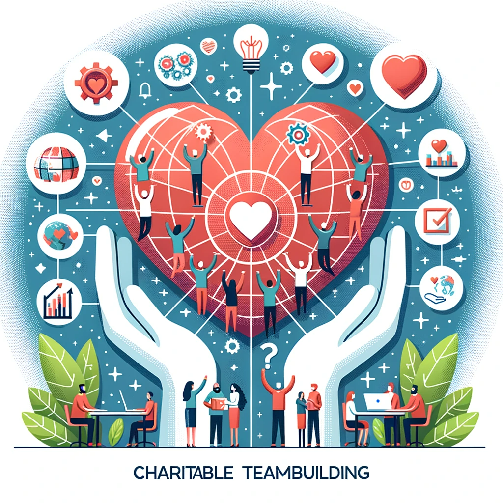 Corporate charitable teambuilding benefits